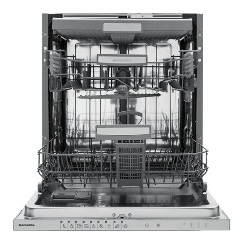 Masina de spalat vase incorporabila, Barazza, colectie Aura, 15 seturi, 60 cm, inox