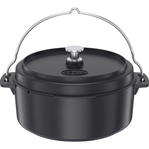 Oala cu capac pentru copt/gratar, Ø 35 cm, Rosle, Dutch Oven, fonta