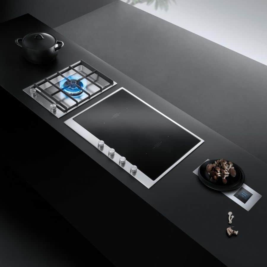 Plita incorporabila pe gaz, Barazza, B-Free, 1 arzator, 36 cm, inox