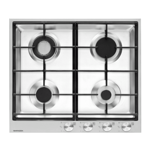 Plita incorporabila pe gaz, Barazza, colectie B-Free, 4 arzatoare, 60 cm, inox