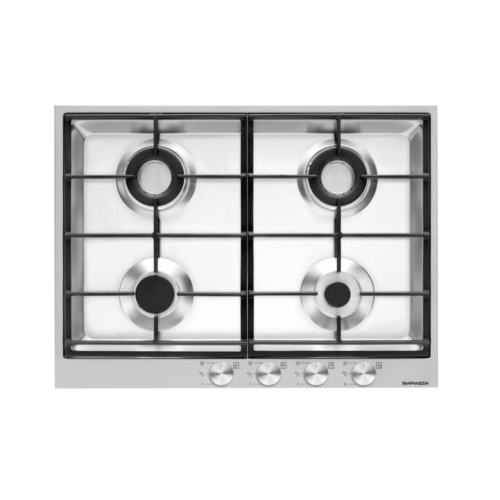 Plita incorporabila pe gaz, Barazza, colectie B-Free, 4 arzatoare, 70 cm, inox