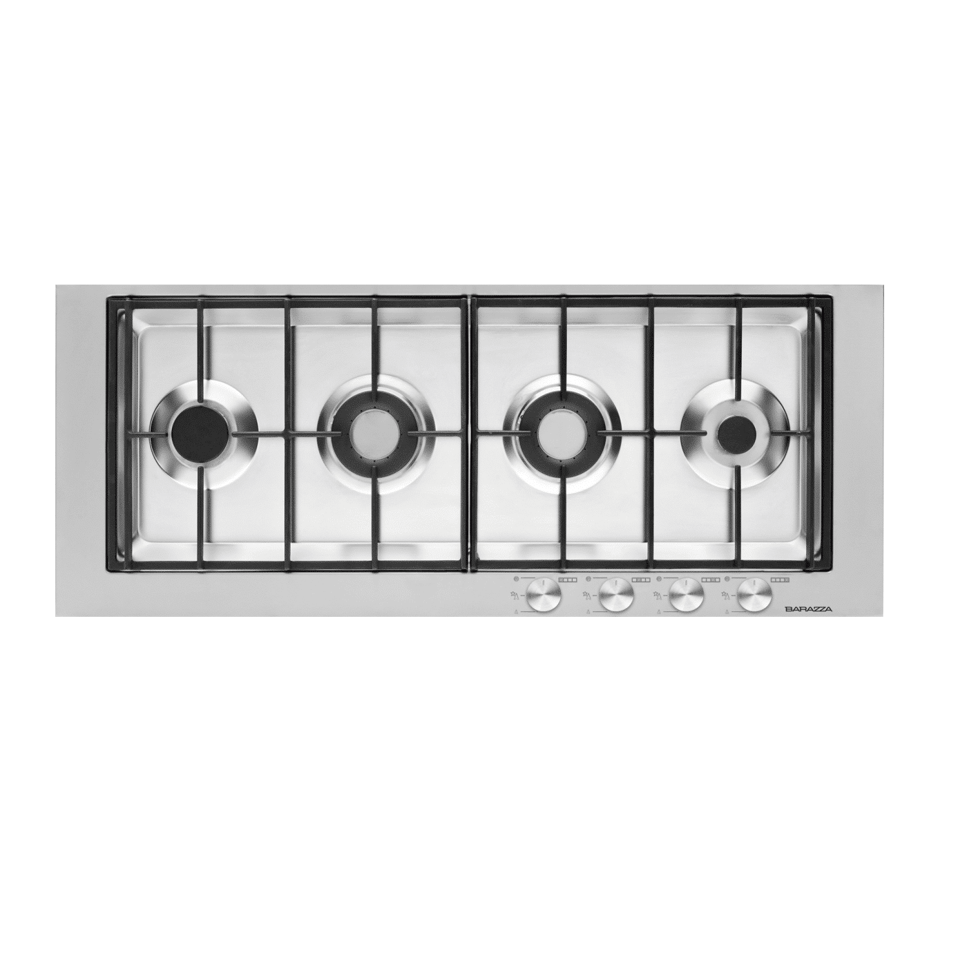 Plita incorporabila pe gaz, Barazza, B-Free, 4 arzatoare, 100 cm, inox