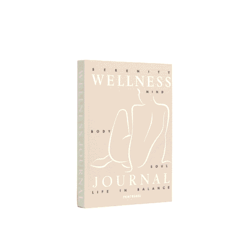 Jurnal pentru self-care, Printworks, Wellness Journal, bej