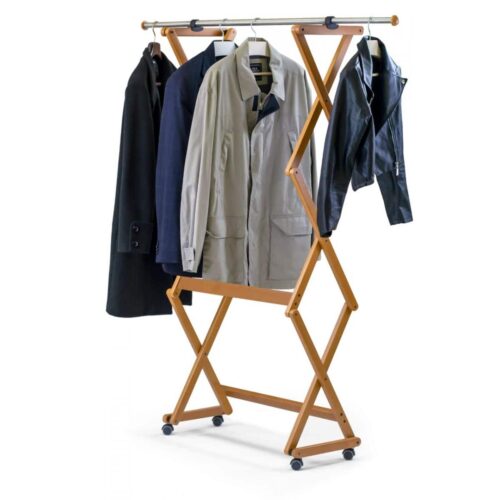 Suport mobil de umerase, Arredamenti Italia, Felix, lemn cires