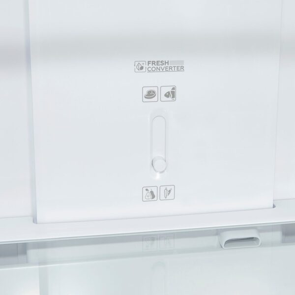Frigider side by side Exquisit, Full No Frost, 362 litri, inox