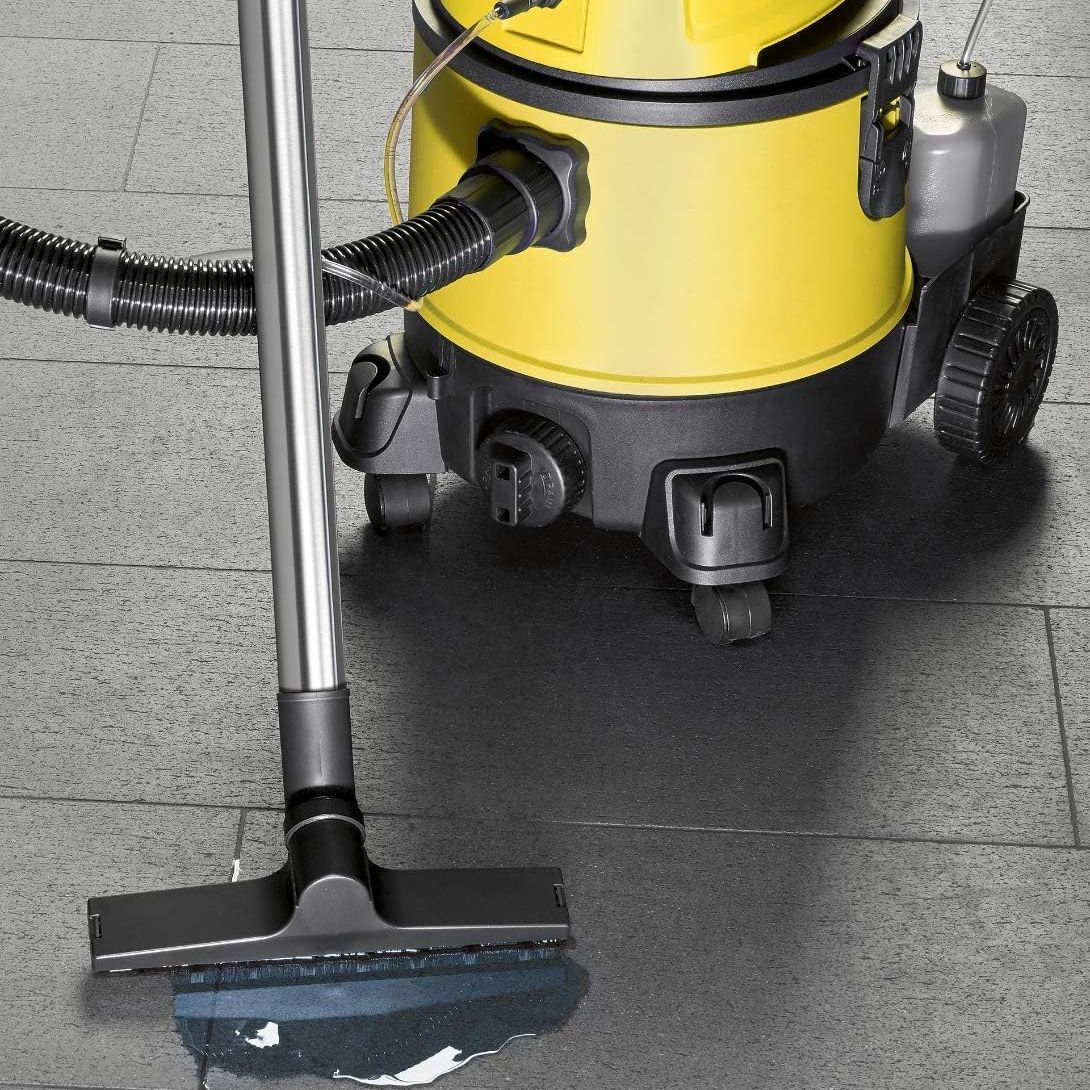 Aspirator multifunctional cu spalare 4in1, Clatronic, 1200 W, galben