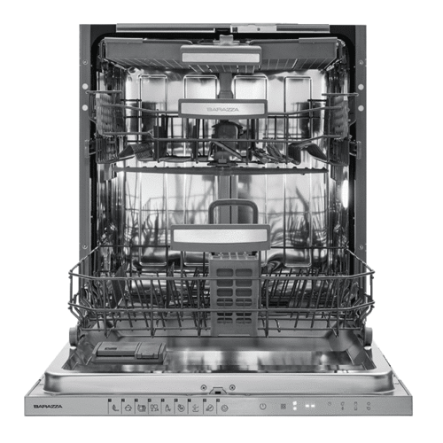 Masina de spalat vase incorporabila, Barazza, colectie Aura Advance, 15 seturi, 60 cm, inox