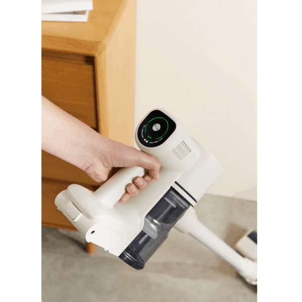 Aspirator vertical fara sac 2in1, CREATE, Cyclone Force Pro, alb