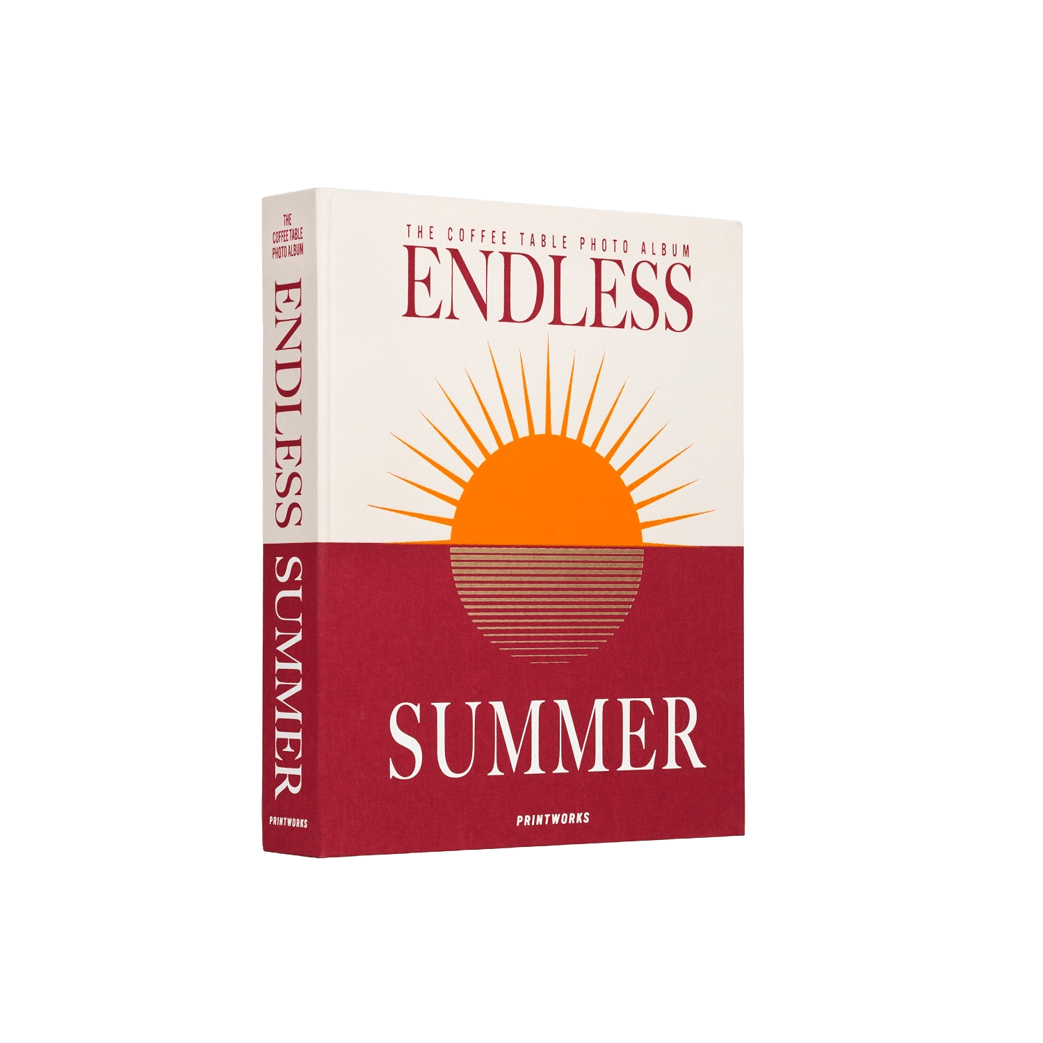 Album foto 60 de poze 10 x 15 cm, Printworks, Endless Summer, visiniu