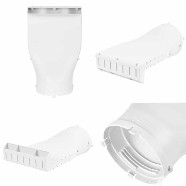 Kit de evacuare universal pentru aparatele de aer conditionat portabile, Eurom, Window Way-Out, alb