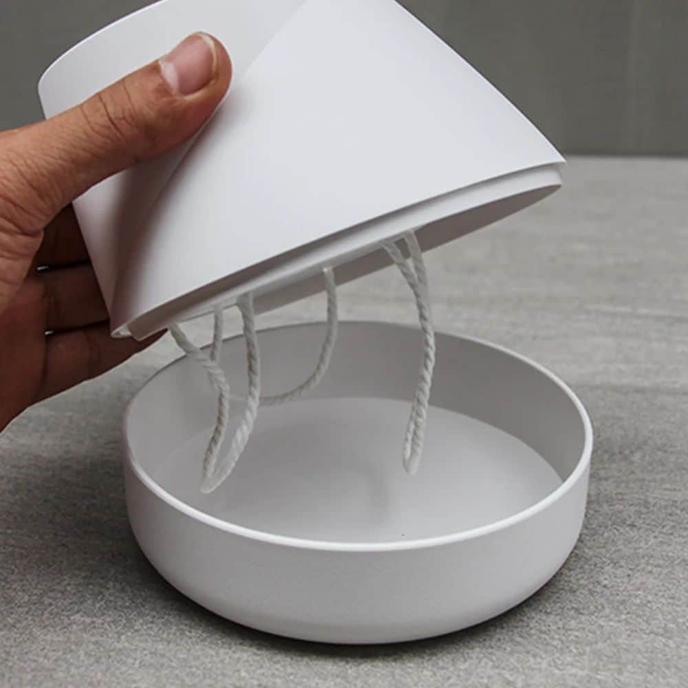 Ghiveci cu sistem de autoirigare, DesignNest, Plant Pot Large, gri