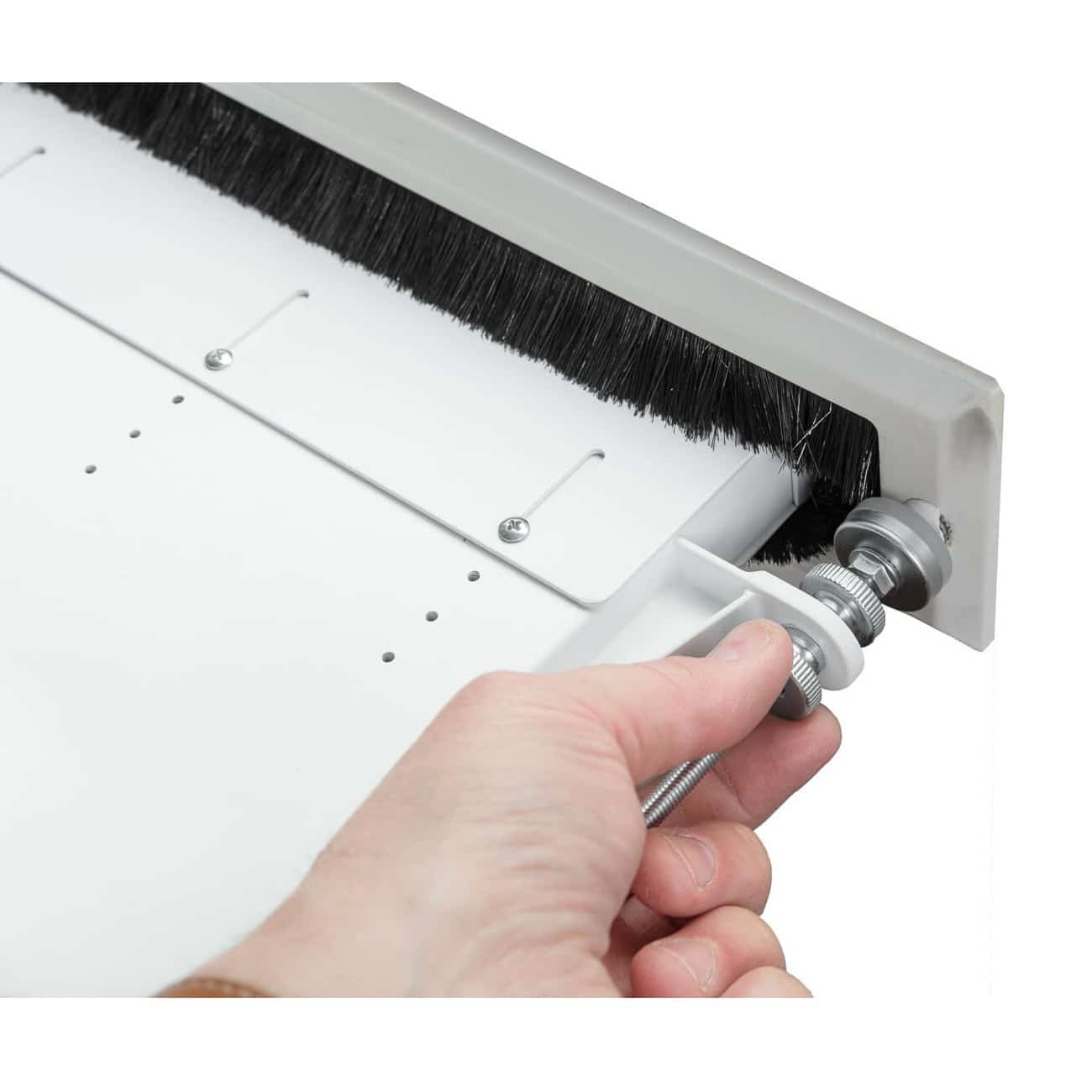 Kit de evacuare universal pentru aparatele de aer conditionat portabile, Eurom, Way-Out Mailbox, alb