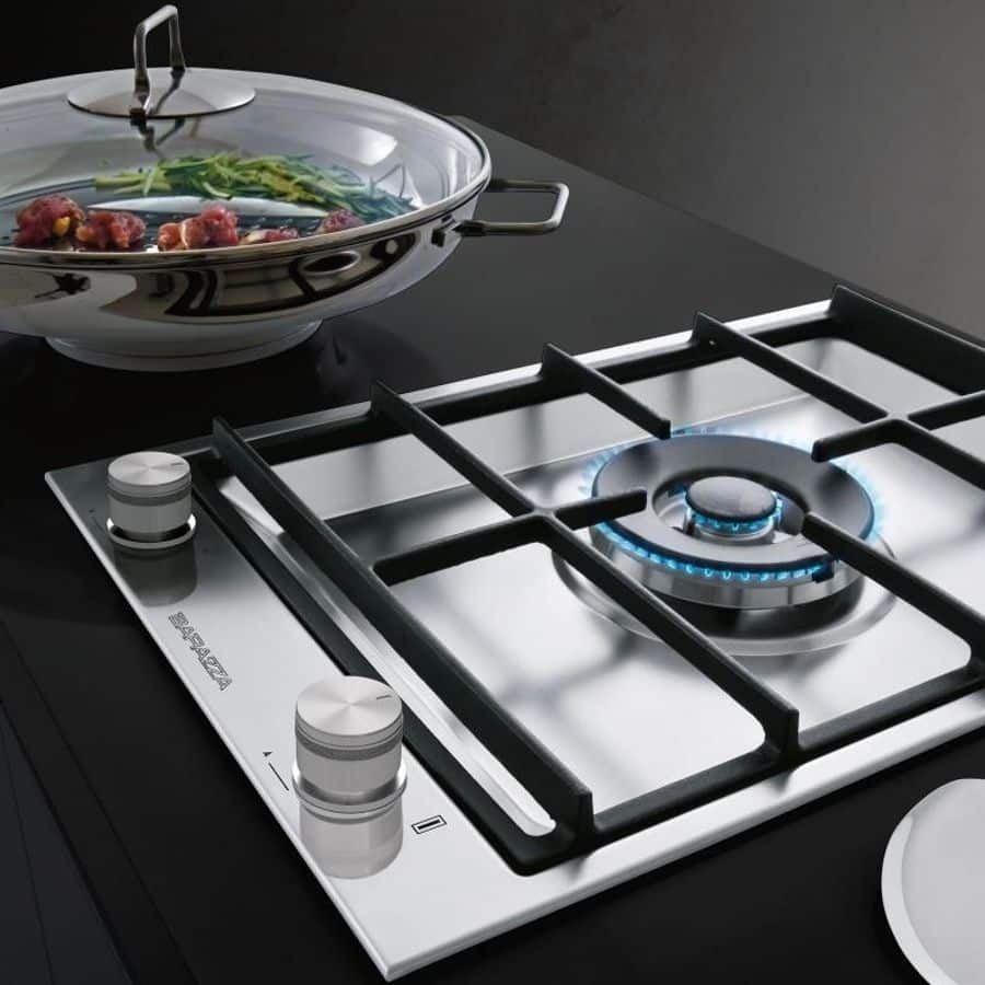 Plita incorporabila pe gaz, Barazza, B-Free, 1 arzator, 36 cm, inox