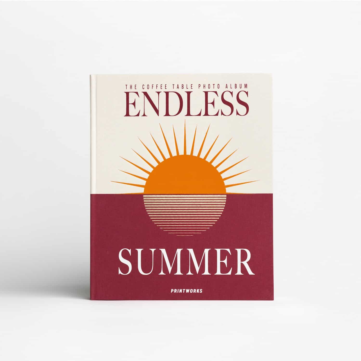 Album foto 60 de poze 10 x 15 cm, Printworks, Endless Summer, visiniu