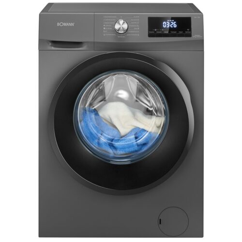 Masina de spalat rufe cu uscator, Bomann, WAT7186N, 8 kg, 1400 rpm, antracit