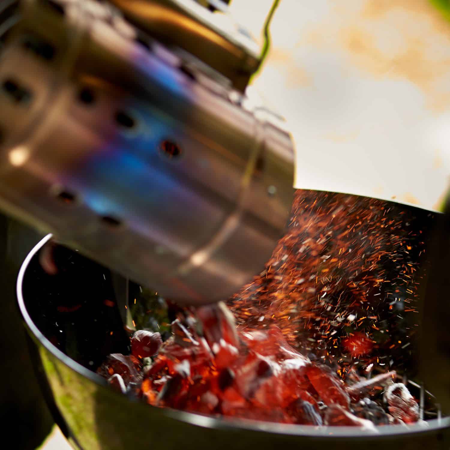 Aprinzator carbuni, Rosle, Charcoal Starter, inox