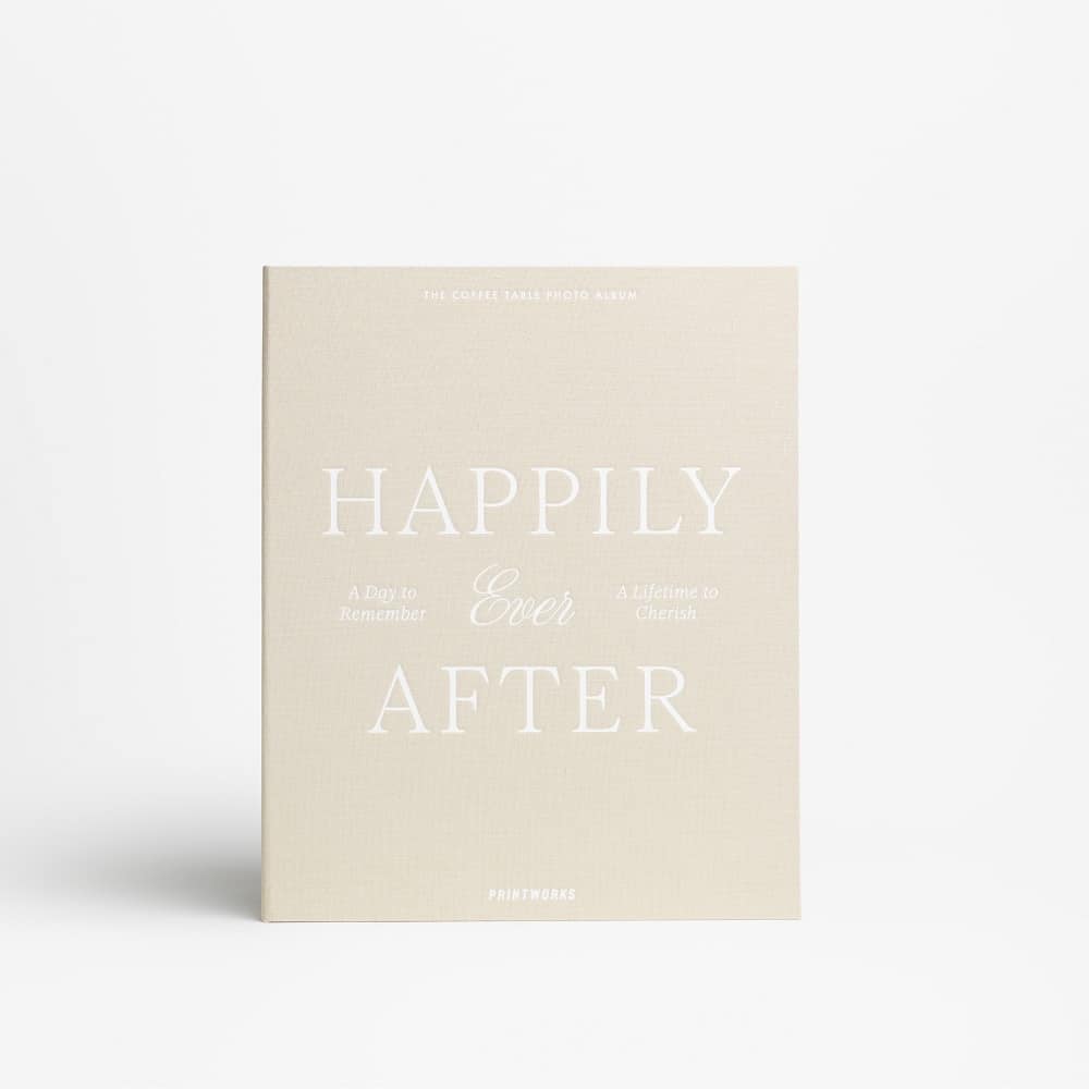 Album foto 60 de poze 10 x 15 cm, Printworks, Happily Ever After, bej