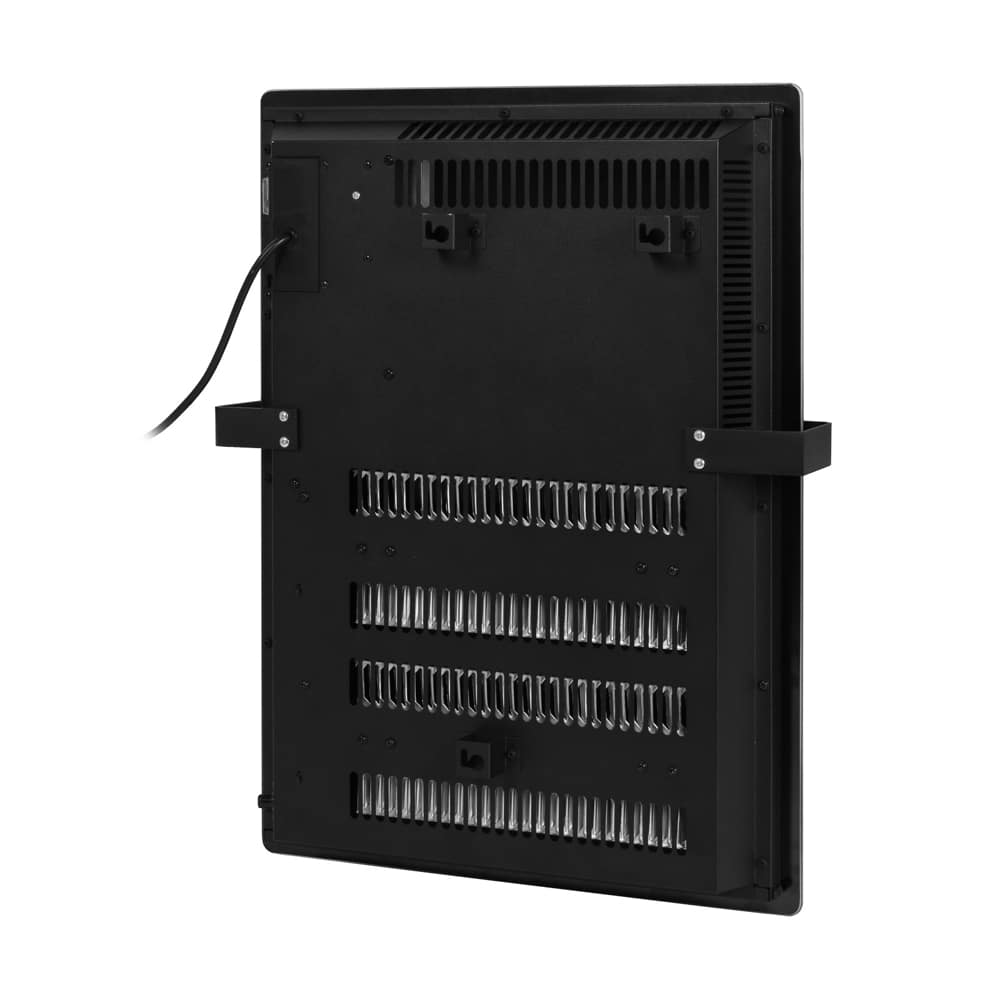 Panou radiant cu convectie, Eurom, Sani Verre 800 Wifi, negru