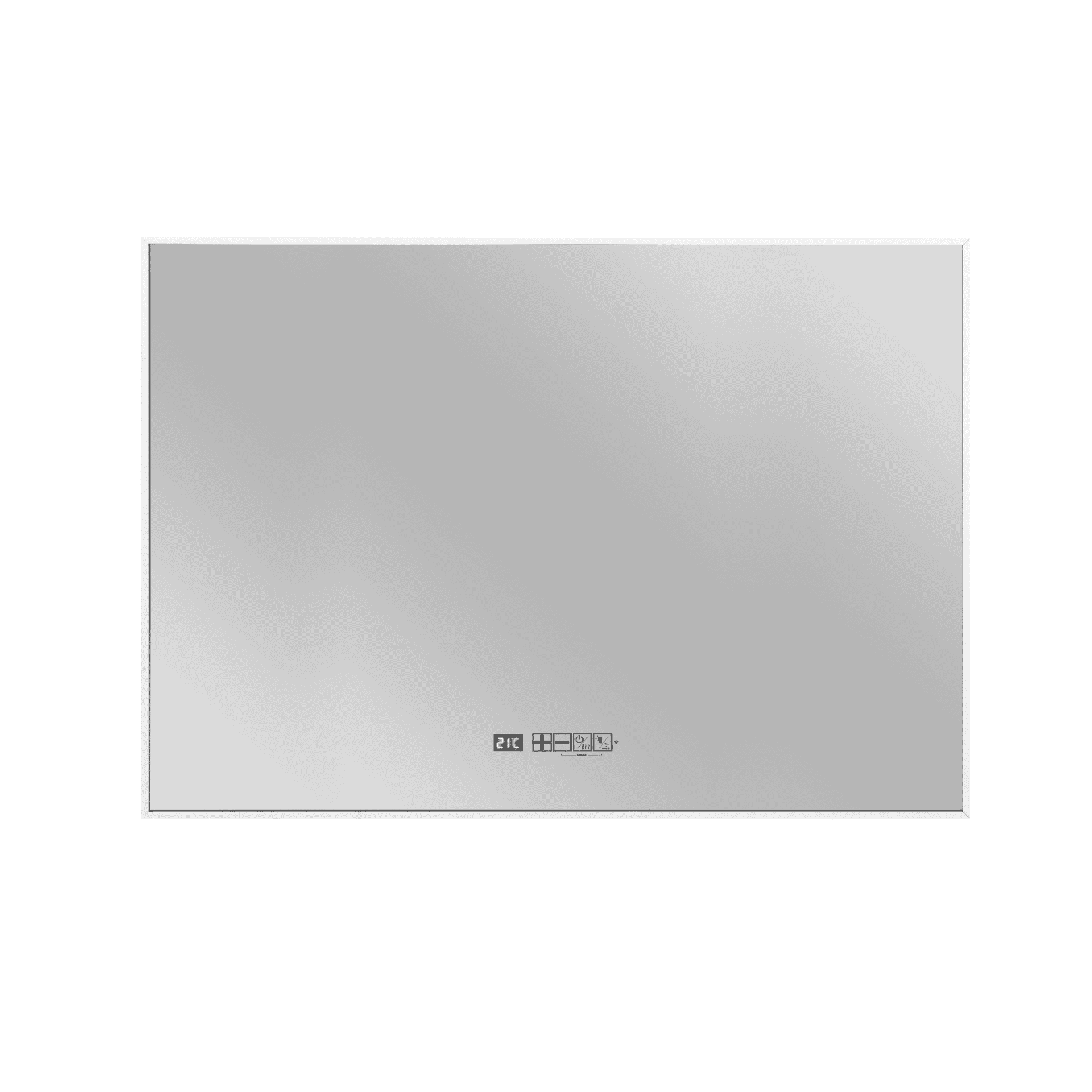 Panou radiant tip oglinda cu infrarosu, Eurom, Sani LED WiFi 600, alb