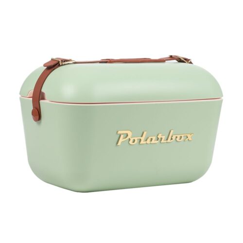 Cutie frigorifica, Polarbox, Gold, 20 litri, verde pastel