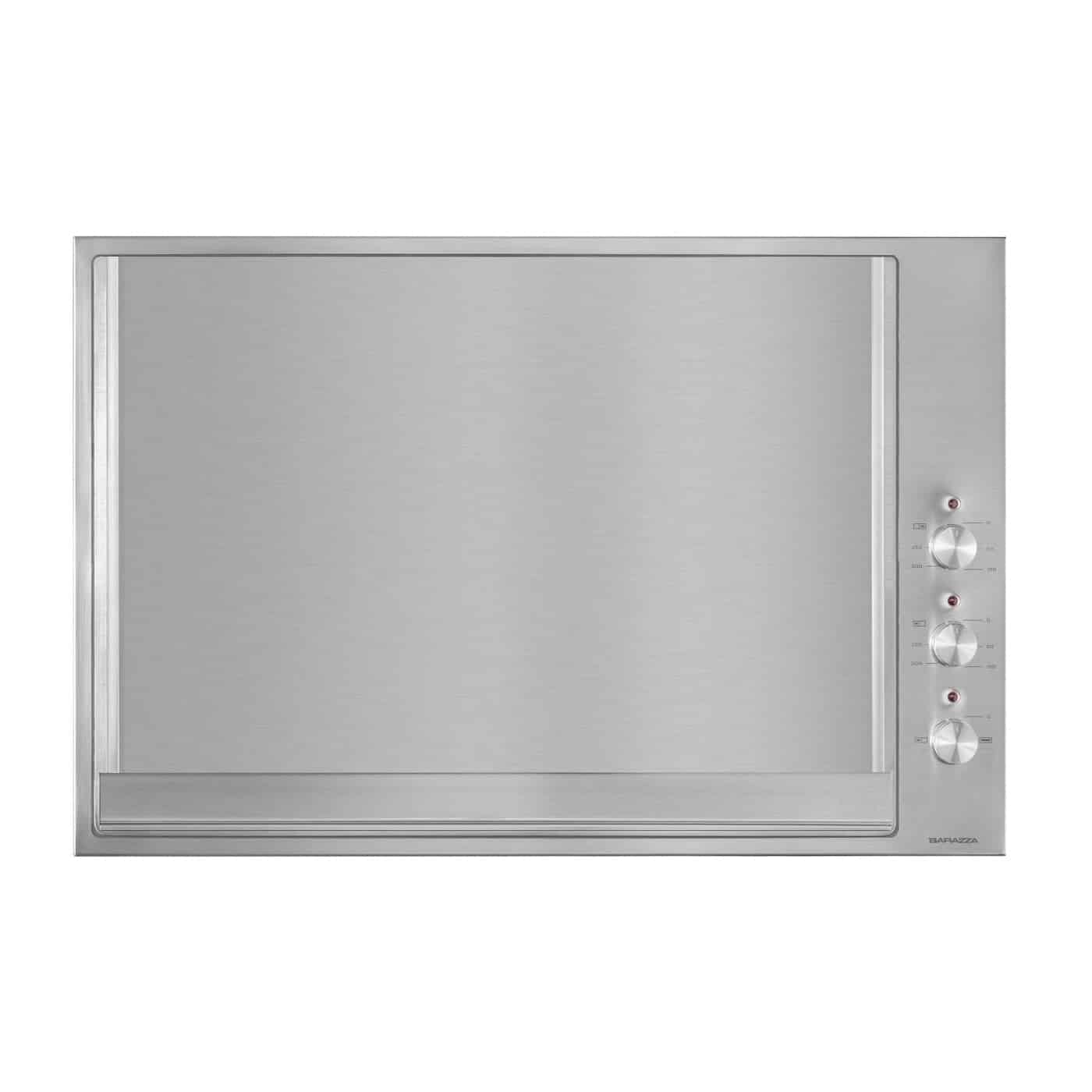 Plita electrica incorporabila Teppanyaki, Barazza, 80 cm, 2 zone, inox