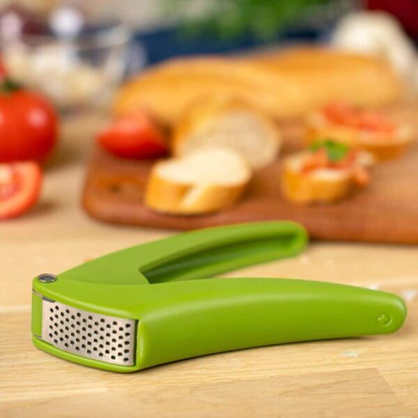 Presa usturoi, Kuhn Rikon, Easy Press, verde