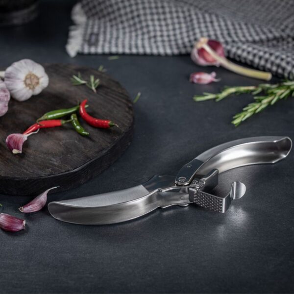 Presa usturoi, Kuhn Rikon, Epicurean Press, inox