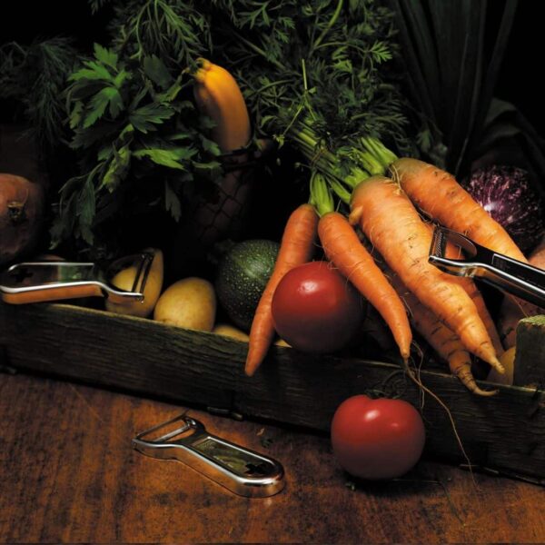 Curatator legume/fructe, Kuhn Rikon, Metallic Peeler, inox