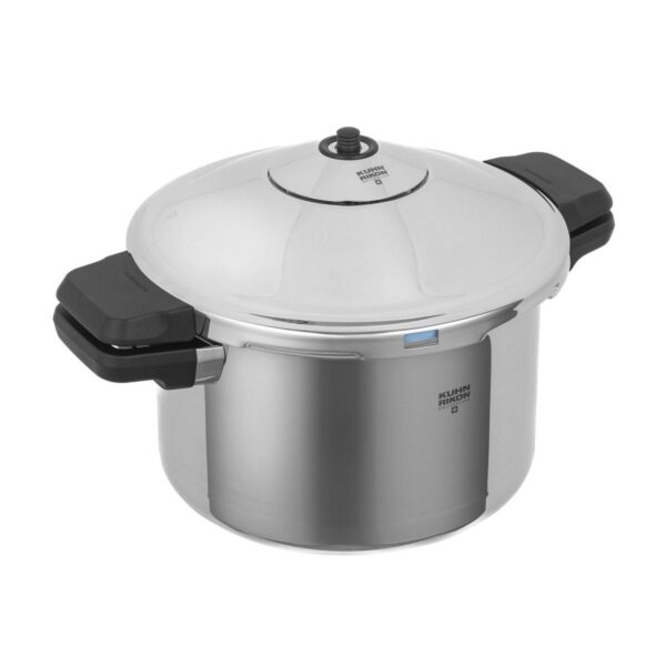Oala sub presiune cu senzor temperatura, otel inoxidabil, 5 litri, Kuhn Rikon, Duromatic Inox