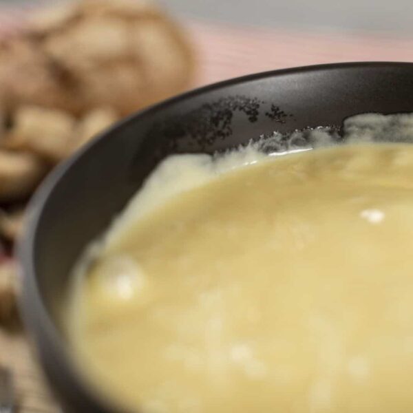 Set fondue, Kuhn Rikon, Swiss Cheese, negru