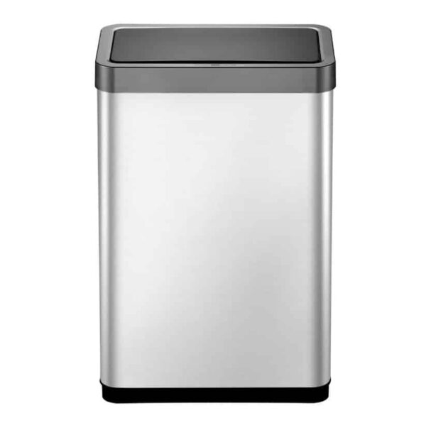 Cos de gunoi cu senzor, EKO, Mirage X, 2x20 litri, 2 compartimente, inox