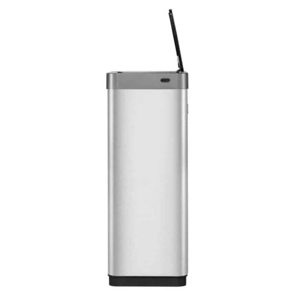 Cos de gunoi cu senzor, EKO, Mirage X, 2x20 litri, 2 compartimente, inox