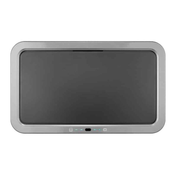 Cos de gunoi cu senzor, EKO, Mirage X, 2x20 litri, 2 compartimente, inox