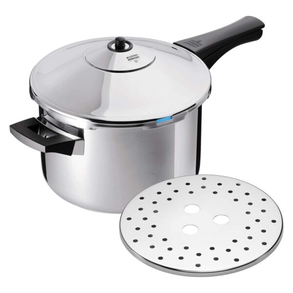 Oala sub presiune cu senzor temperatura, otel inoxidabil, 4 litri, Kuhn Rikon, Duromatic Inox