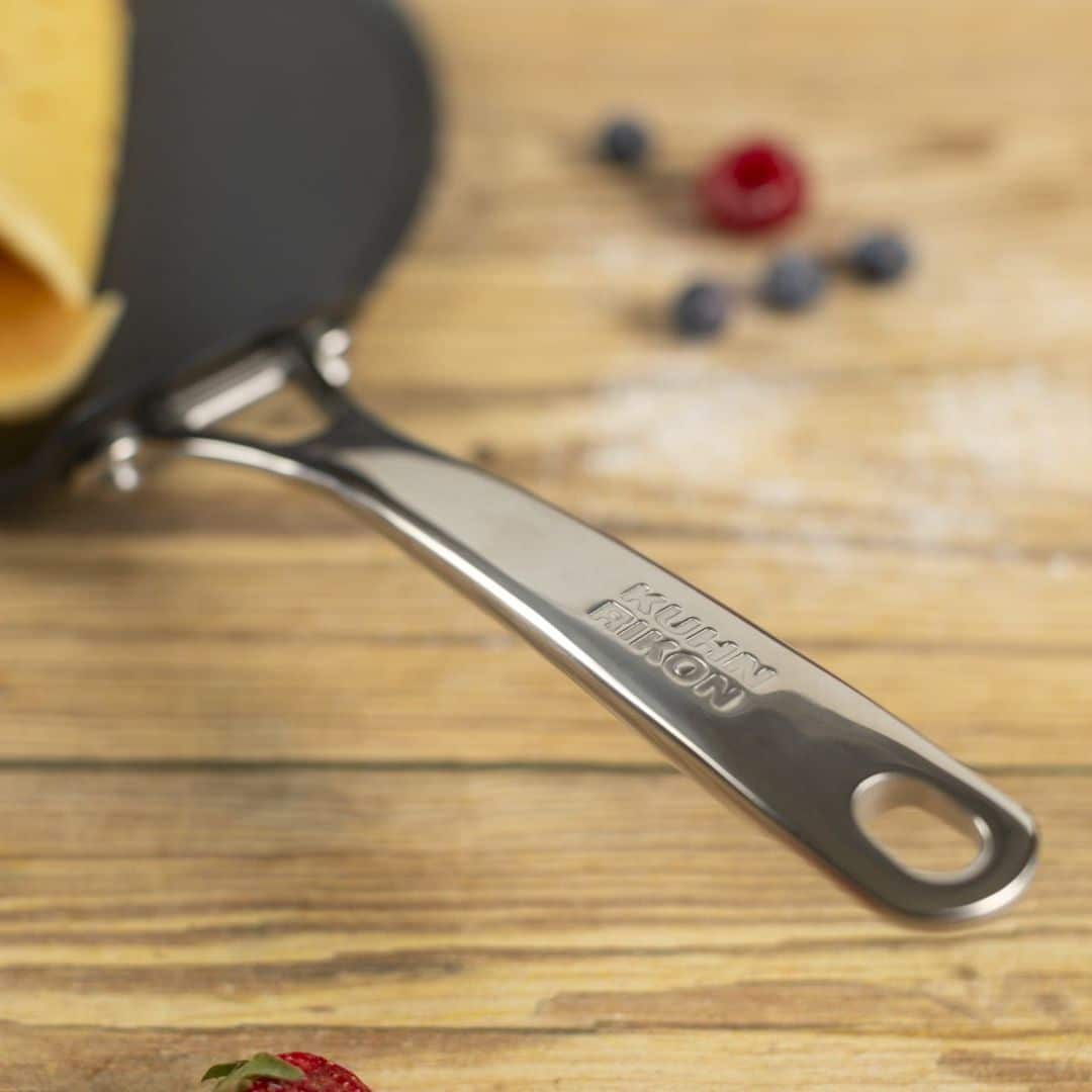 Tigaie pentru clatite, Ø 27 cm, aluminiu si titan, Kuhn Rikon, Easy PRO