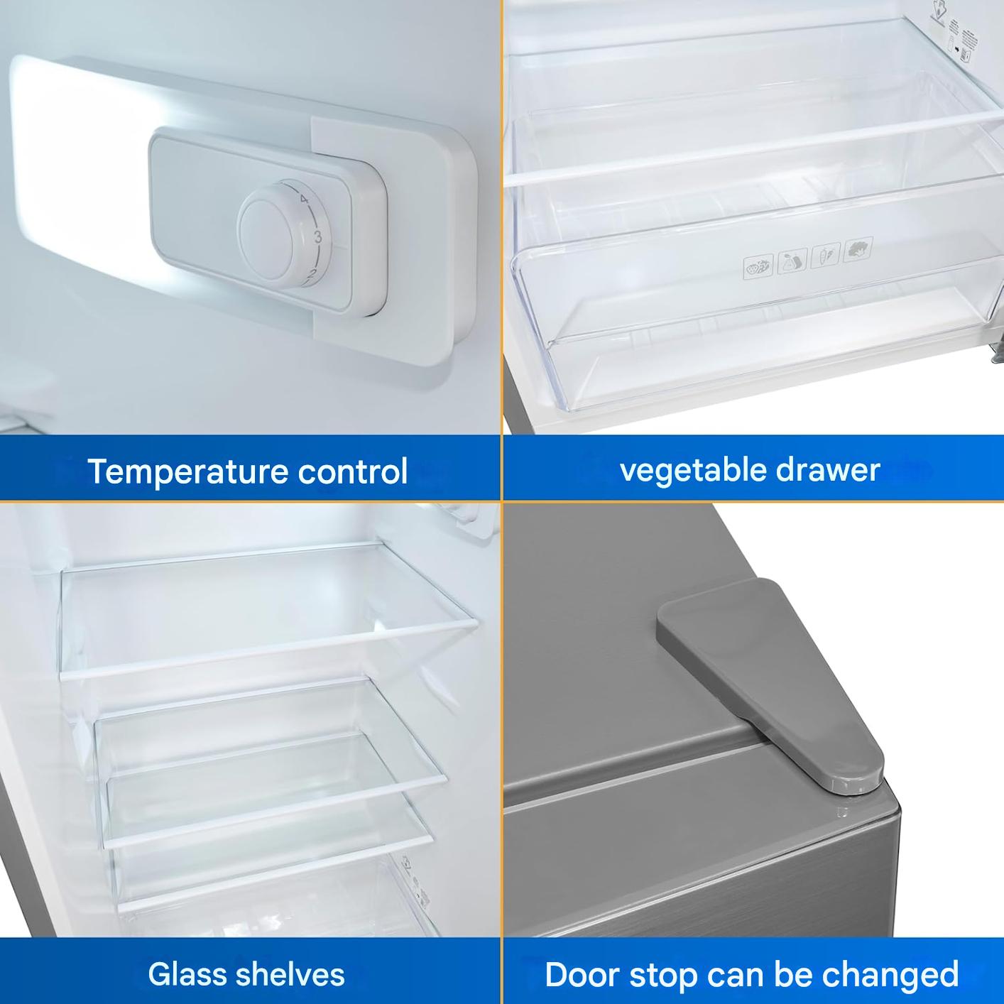 Frigider, Exquisit, 206 litri, inox