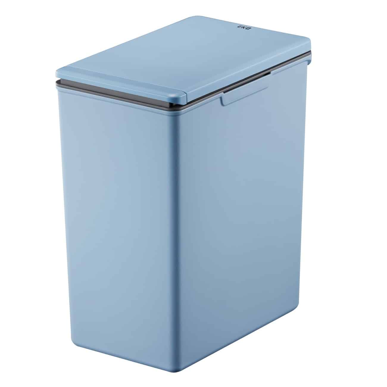 Cos de gunoi modular, EKO, Morandi Touch, 20 l, 1 compartiment, albastru