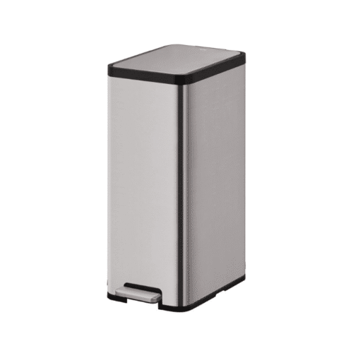 Cos de gunoi cu pedala, EKO, EcoMaid, 45 litri, 1 compartiment, inox