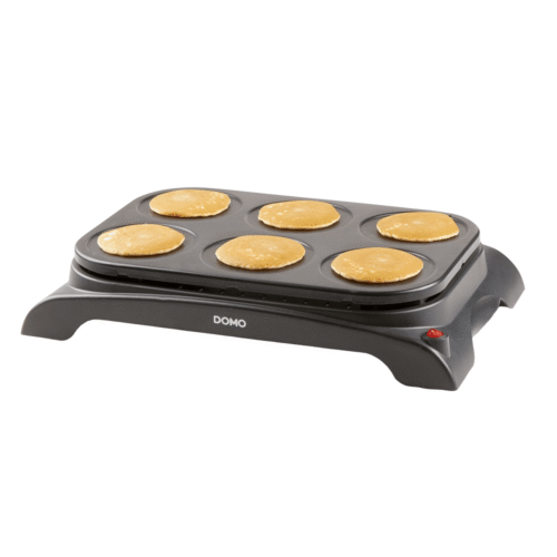 Aparat pentru pancakes, DOMO, Family Crêpes, negru