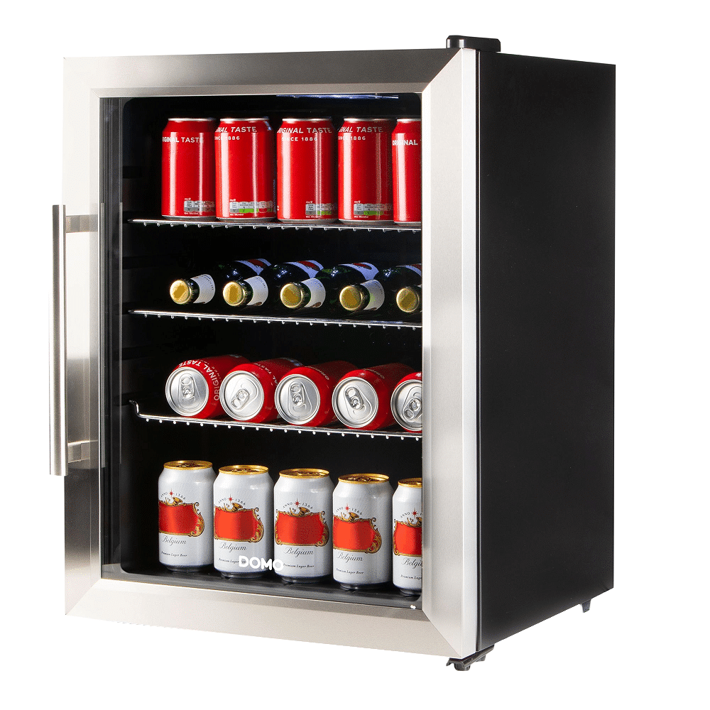 Vitrina frigorifica, DOMO, 60 litri, inox