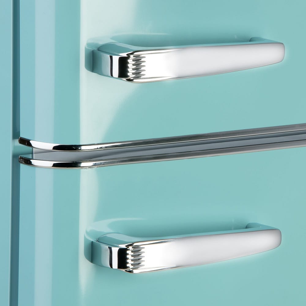 Frigider Retro, DOMO, 206 litri, blue pastel