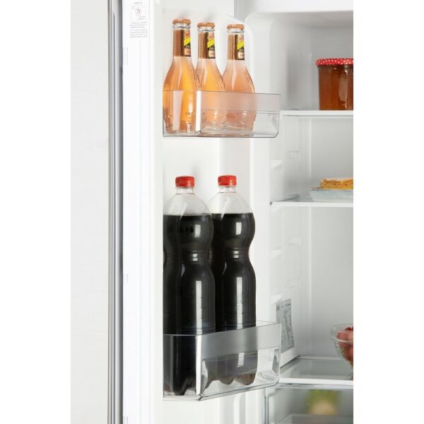 Frigider side by side Full No Frost, DOMO, 362 litri, inox