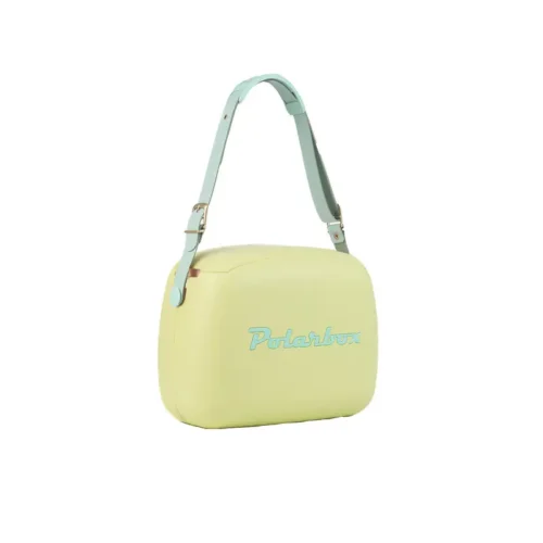 Geanta frigorifica, Polarbox, Pop, 6 litri, verde lime/turcoaz