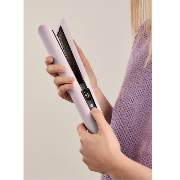 Placa de indreptat si uscat parul 2in1, CREATE, Ceramic Air Styler Dual, mov