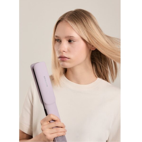 Placa de indreptat si uscat parul 2in1, CREATE, Ceramic Air Styler Dual, mov