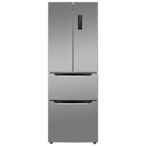 Frigider side by side Total No Frost, Bomann, French Door, 320 litri, inox