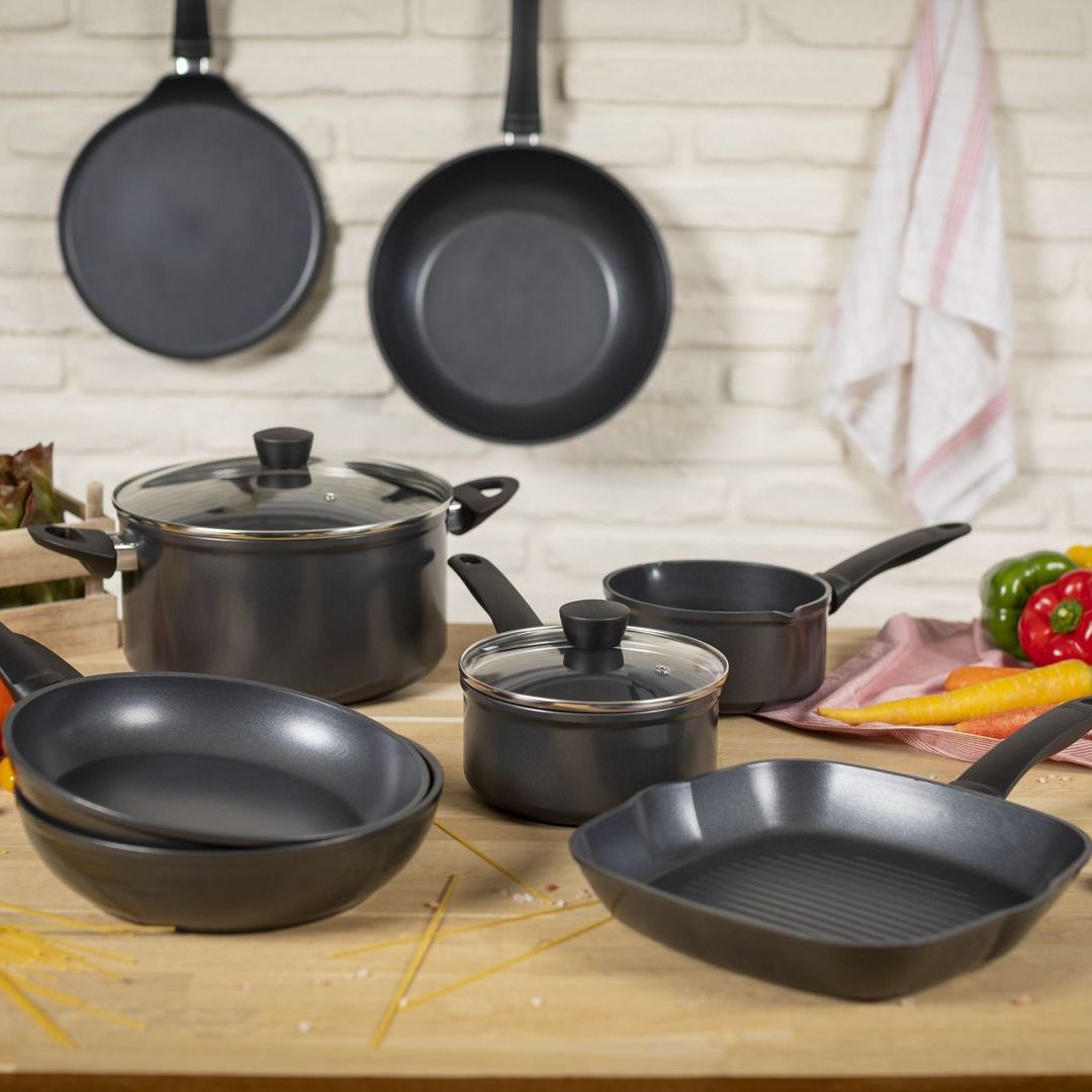 Tigaie pentru clatite, Ø 25 cm, aluminiu si titan, Kuhn Rikon, Easy Induction