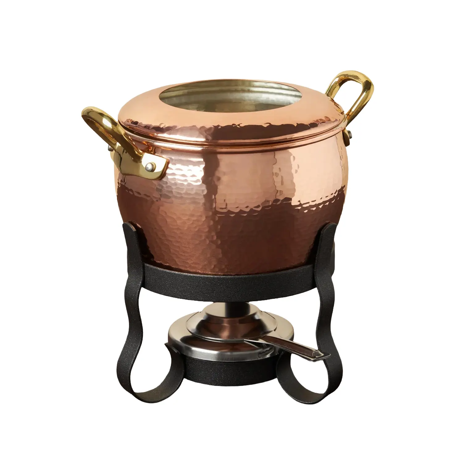 set fondue michelle din cupru, ruffoni, ideal branzeturi, carnuri, ciocolata