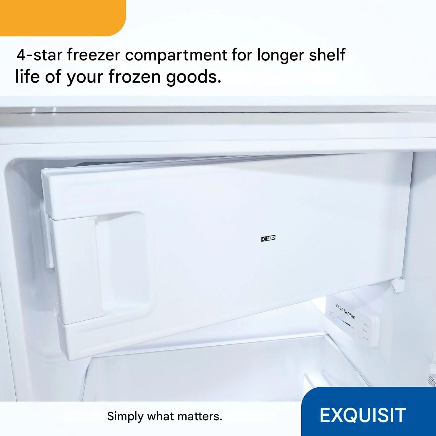 Frigider incorporabil, Exquisit, 181 litri, alb