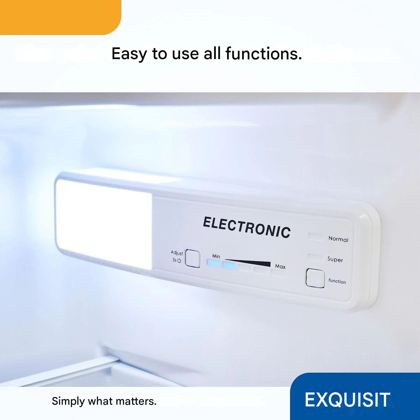 Frigider incorporabil, Exquisit, 181 litri, alb